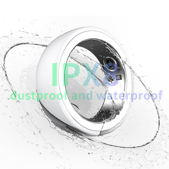 Premium Smart Fitness Ring with Charging Case - Heart Rate, Sleep & Health Monitoring, Blood Oxygen Detection, IPX8 