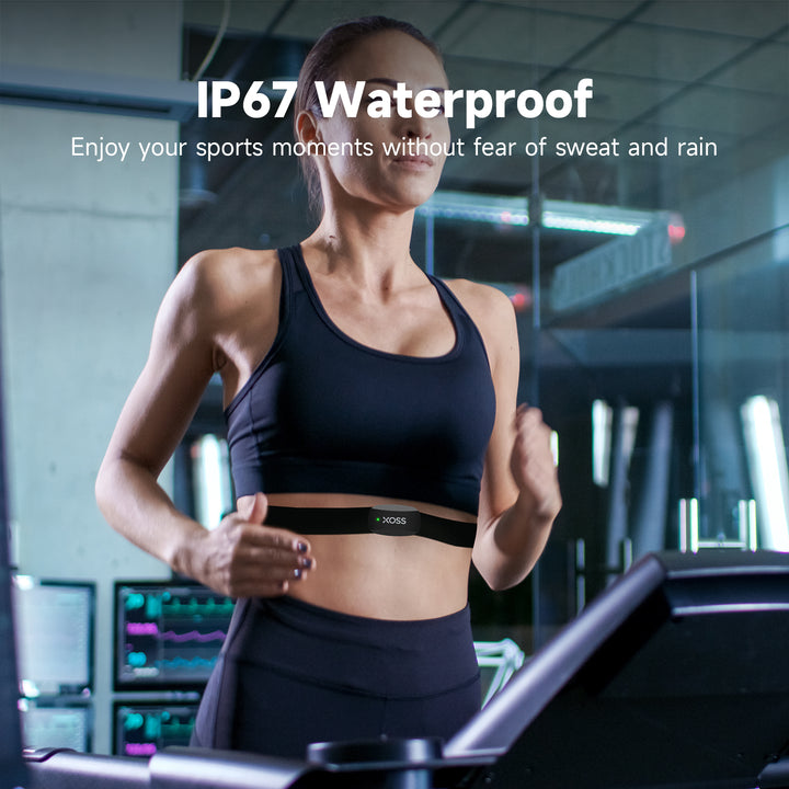 Premium Heart Rate Monitor Sensor – Rechargeable Battery, Data Storage for Swimming, Running, Cycling, Fitness & Sailboat