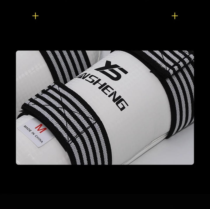 Premium Taekwondo Arm & Shin Guards – Kickboxing, MMA, Muay Thai Leggings, Ankle Protection, Protective Foam Insert, Secure  