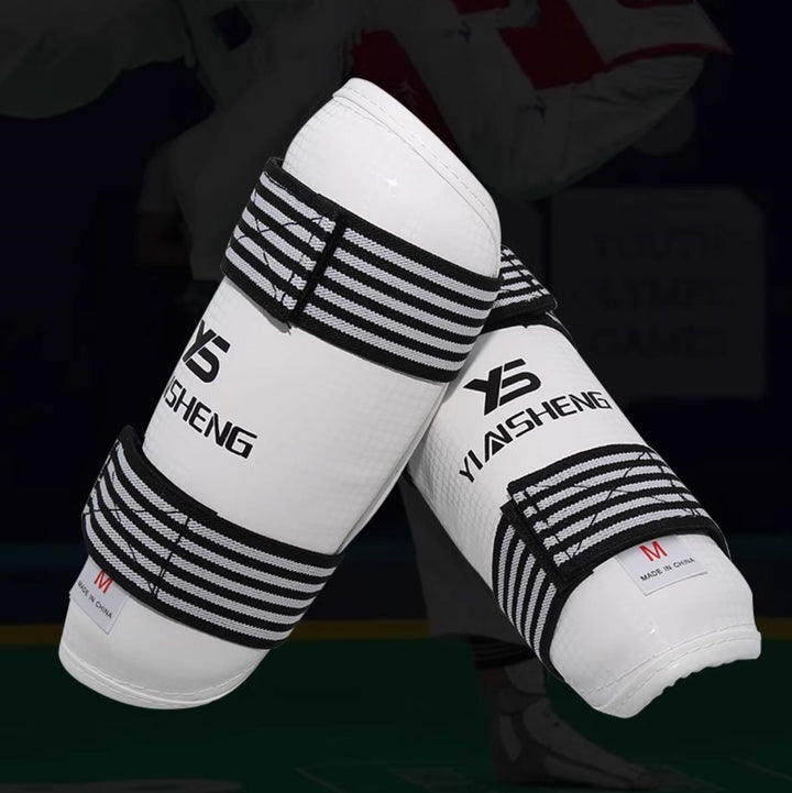 Premium Taekwondo Arm & Shin Guards – Kickboxing, MMA, Muay Thai Leggings, Ankle Protection, Protective Foam Insert, Secure  