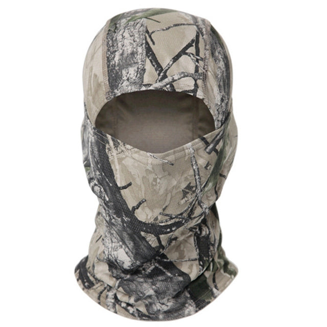 Premium Tactical Balaclava Full-Face Mask – Windproof, Dustproof Hunting, Cycling, and Wargame Headgear, Multicam Bandana