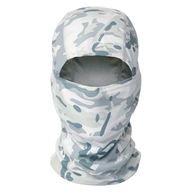 Premium Tactical Balaclava Full-Face Mask – Windproof, Dustproof Hunting, Cycling, and Wargame Headgear, Multicam Bandana