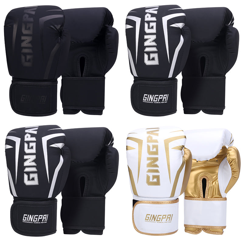 Premium Boxing Gloves – High Quality PU Leather, Wear-Resistant & Breathable Combat Gloves for Sanda Training, Thickened