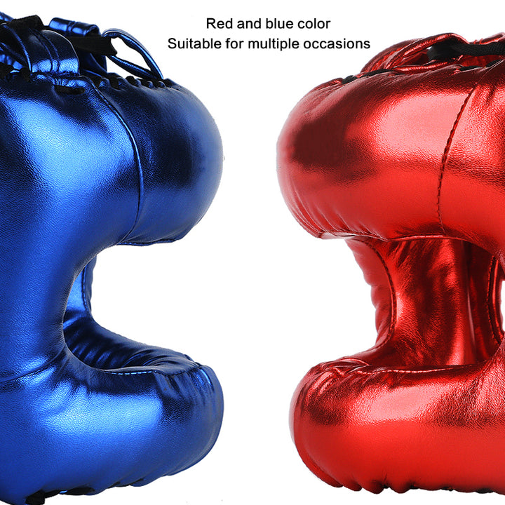 Premium Boxing Helmet – Muay Thai, Kickboxing, Sanda Training Headgear, Protective Head Protector Guard for Gym & Combat Sports - StrengthXPhysiotherapy