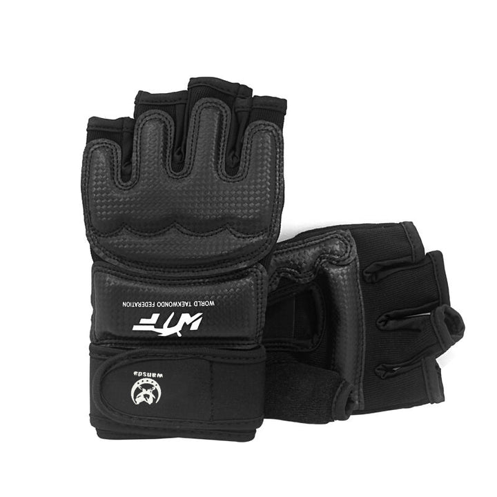 Premium Kickboxing Gloves – High Quality MMA Gloves for Muay Thai & Boxing Training – PU Leather Half Mitts for Fighters 