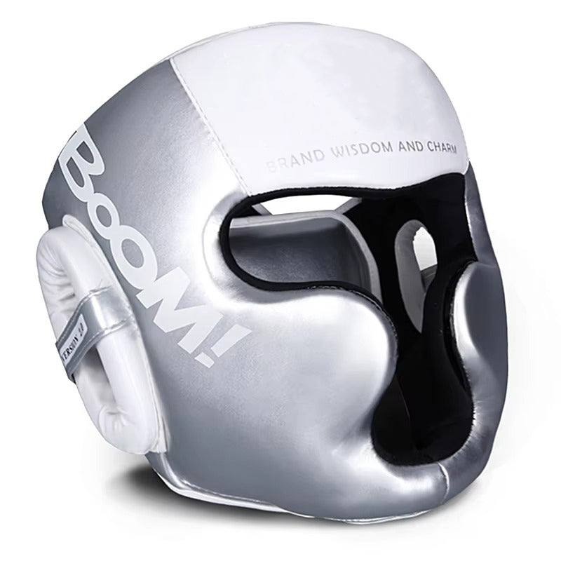 Premium Kickboxing Helmet – MMA Headgear, Karate, Muay Thai, Boxing, Sanda Training Protection for Adults & Kids, Adjustable, Comfortable & Durable - StrengthXPhysiotherapy