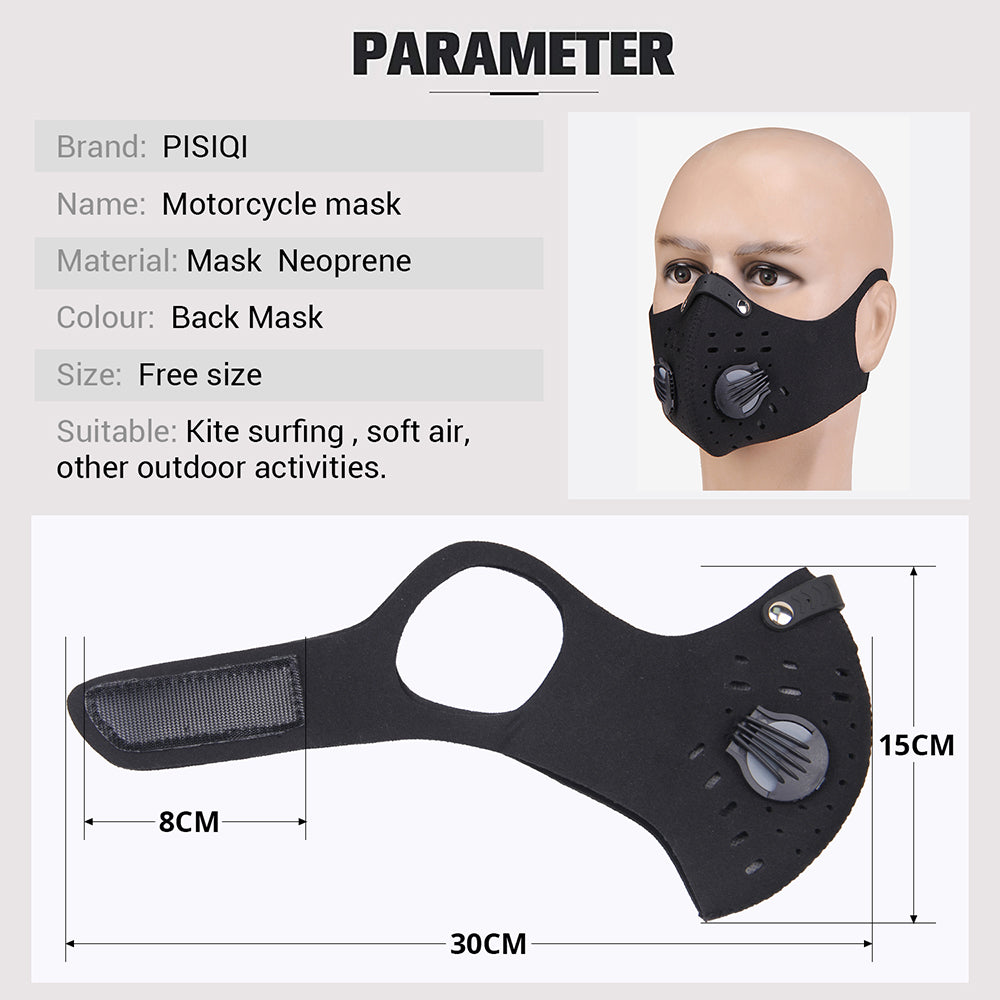 Premium Cycling Face Mask for Men and Women – Dust Proof, Anti-Smog, Activated Carbon Training Mask, Outdoor Sports 