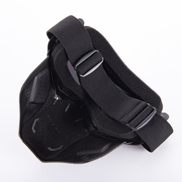 Premium Motorcycle Skull Mouth Mask with UV Protection – Tactical Off-Road Riding Goggles, Windproof, Dust-Proof, Anti-Glare 