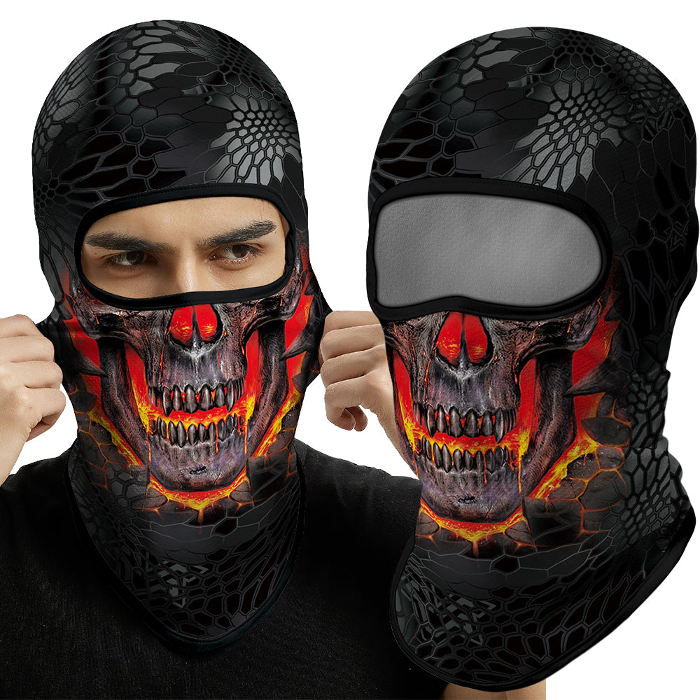 Premium Full Face Balaclava Ski Mask – Winter Warmer Cycling, Motorcycle, Snowboard, Helmet Liner, UV Protection, Quick-Drying Coolmax Fabric for Men and Outdoor Activities - StrengthXPhysiotherapy