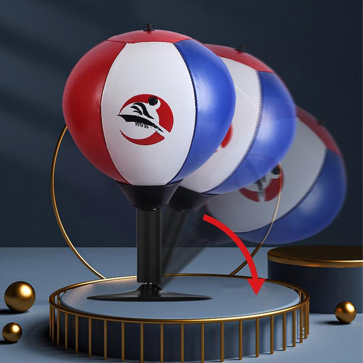 Premium Desktop Boxing Punching Ball – Suction Cup Mini Boxing Bag for Stress Relief & Fun – Fun Toy for Kids & Adults – 