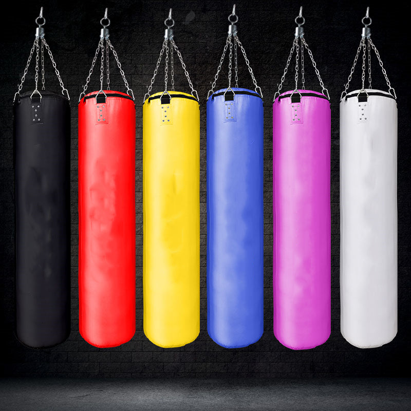 Premium Boxing Sandbag – High-Quality PU Punching Bag for Adult Practice – Durable Taekwondo, Karate & Thai Boxing Training – Includes Strong Metal Chain, Zipper Seal & Multiple Sizes - StrengthXPhysiotherapy