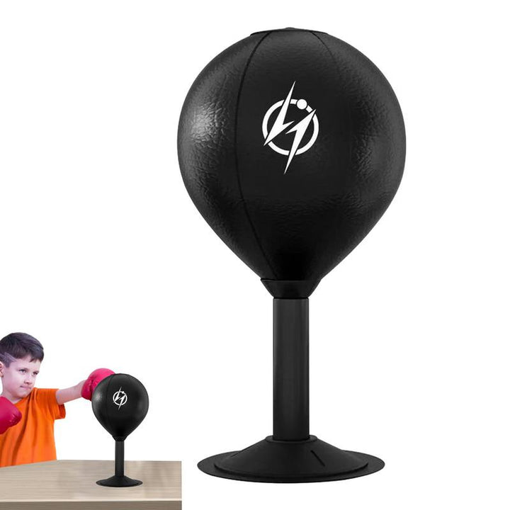 Premium Desktop Punching Bag – Stress Relief Toy with Strong Suction Cup – Fun Punch Rage Bag for Office & Home – Durable 