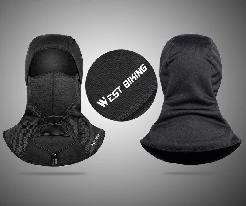Premium Winter Cycling Face Mask – Fleece Thermal Balaclava, Windproof Ski Mask, Snowboard Cap, Adjustable Drawstring, Nylon Lycra for Ultimate Warmth and Comfort - StrengthXPhysiotherapy