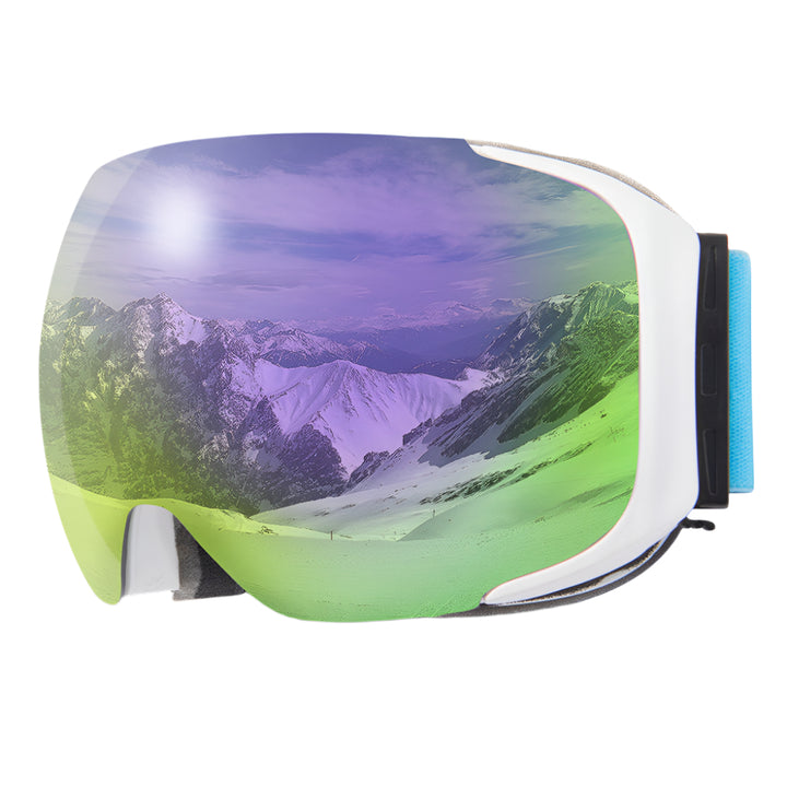 Premium Magnetic Ski Goggles – Quick-Change Lens, UV400 Protection, Anti-Fog, Explosion-Proof, Snowboard Ski Glasses