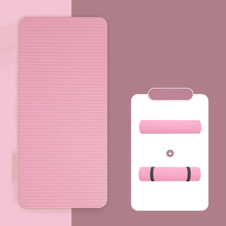 Premium Super Long Yoga Mat – 2M Extra Large High-Density Exercise Mat for Pilates & Fitness – Waterproof, Anti-Skid, 15mm Thickness, with Carry Bag – Ideal for Men & Beginners - StrengthXPhysiotherapy