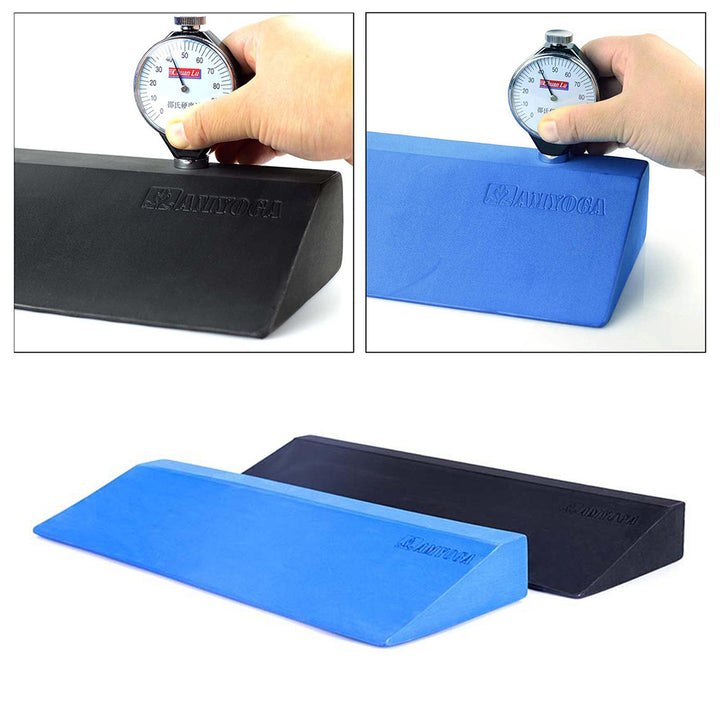 Premium Yoga Wedge Blocks – Lightweight EVA Foam Support for Wrist & Lower Back – Non-Slip Exercise Slant Board for Yoga