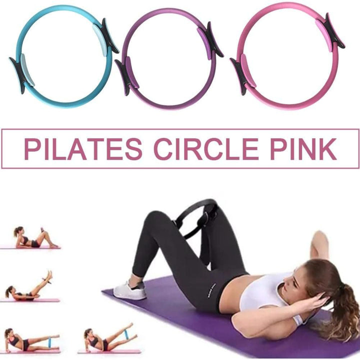 Premium Yoga Pilates Circle – Fitness Hoop for Inner Thigh & Body Sculpting – Durable Home Gym Equipment – Ideal for Upper