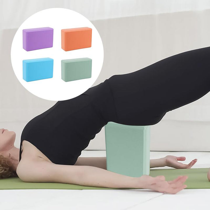 Premium High-Density Yoga Block – Non-Slip, Eco-Friendly EVA Foam – Lightweight & Durable – Supports Proper Posture & Stability