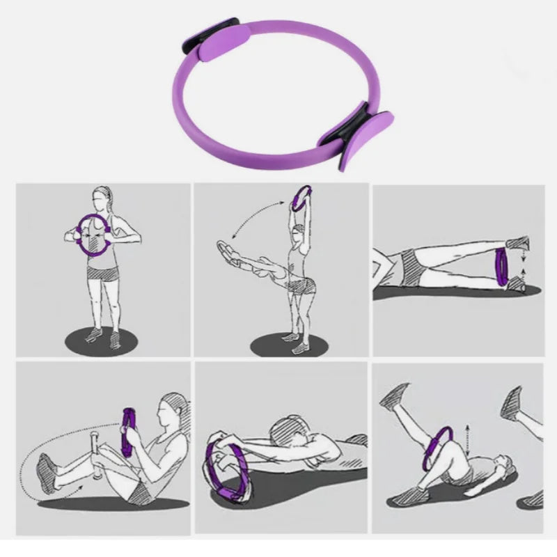 Premium Pilates Fitness Ring – Home Gym Equipment for Strength & Toning – Ideal for Resistance Training, Body Sculpting, and