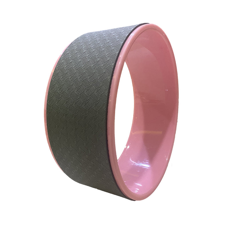 Premium Fitness Yoga Wheel – Pilates Auxiliary Tool for Back Bend & Flexibility – Dharma Wheel for Open Back, Stretching