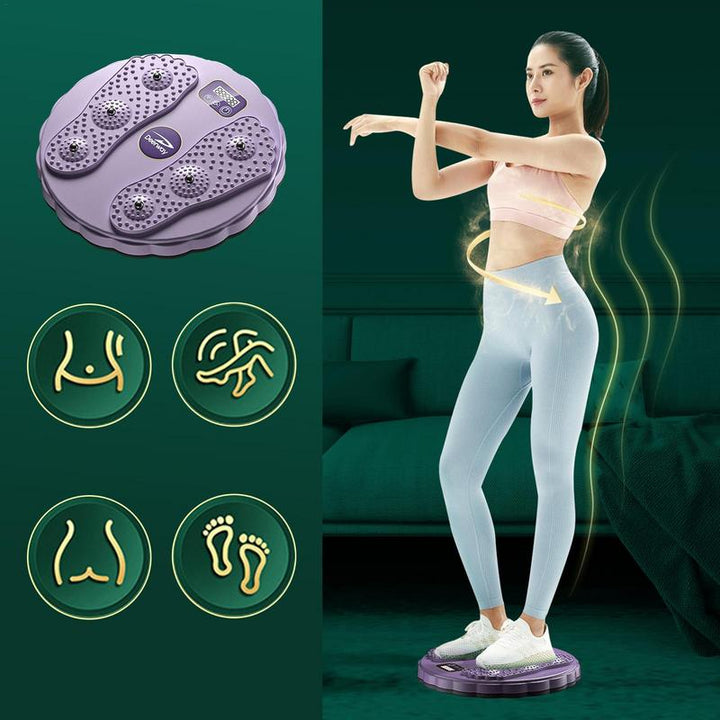 Premium Twist Waist Disc Balance Board – Fitness Equipment for Women, Magnetic Massage Function, Slimming, Belly & Thigh