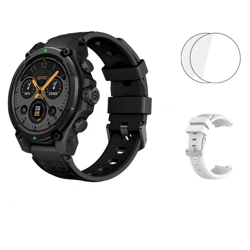 Luxury GPS Smartwatch – 1.43" AMOLED Display with 21-Day Battery Life and 100+ Sport Modes, Ideal for Android and iOS