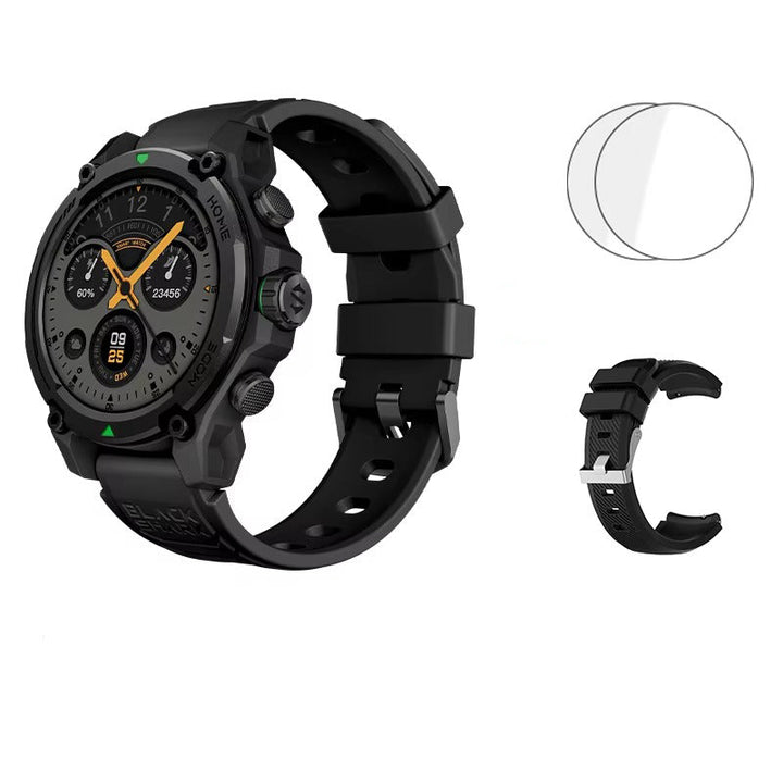 Luxury GPS Smartwatch – 1.43" AMOLED Display with 21-Day Battery Life and 100+ Sport Modes, Ideal for Android and iOS