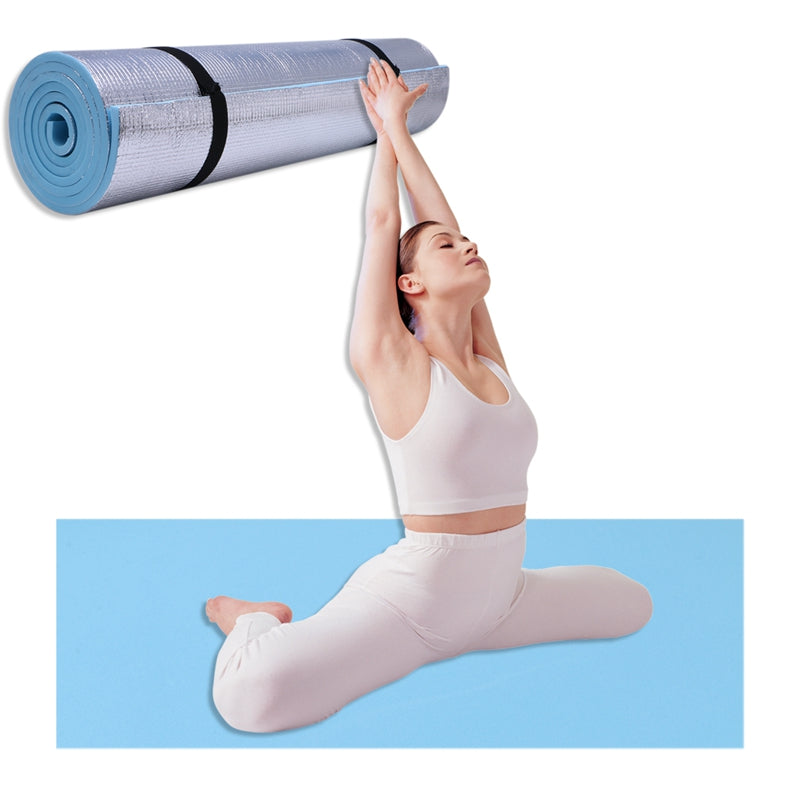 Premium Non-Slip EVA Yoga Mat – 6mm Thick Exercise Pad for Gym, Fitness, and Home Workouts, Durable Cushioning for Comfort