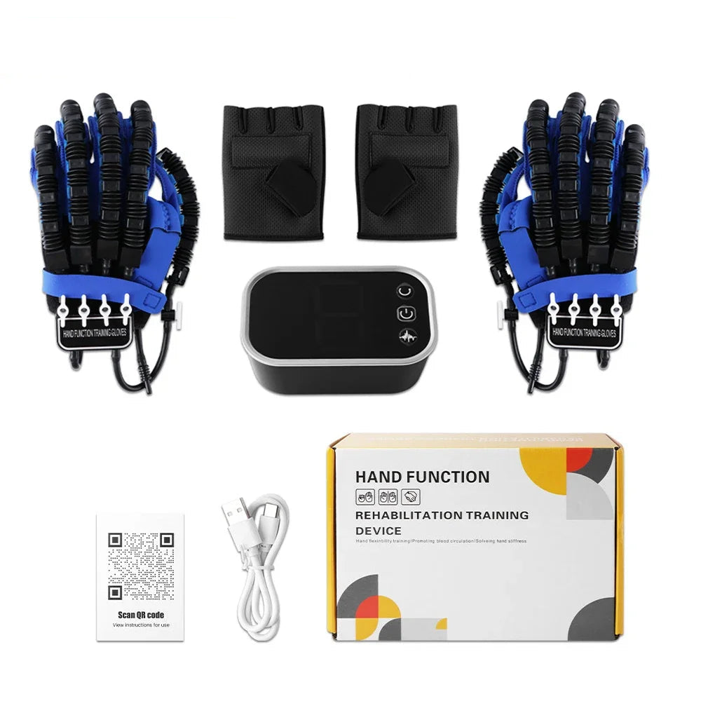 Premium Hand Rehabilitation Glove for Stroke Recovery | Hemiplegia Therapy Device | Finger Exerciser for Cerebral Infarction