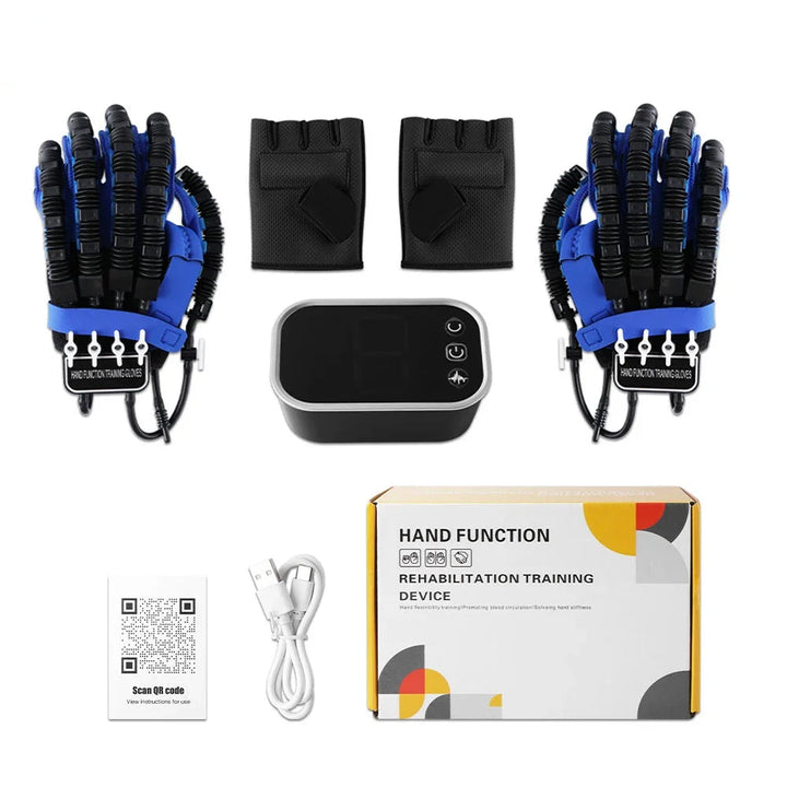 Premium Hand Rehabilitation Glove for Stroke Recovery | Hemiplegia Therapy Device | Finger Exerciser for Cerebral Infarction